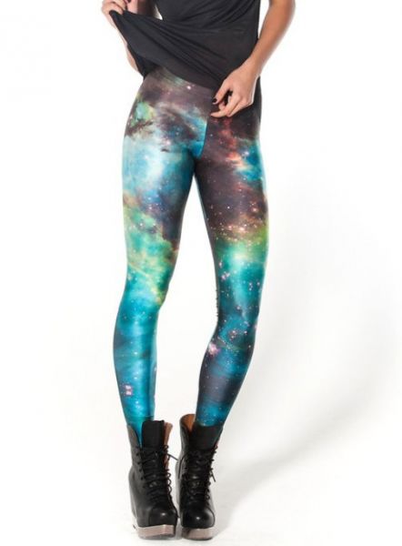 Legging Galaxy Green