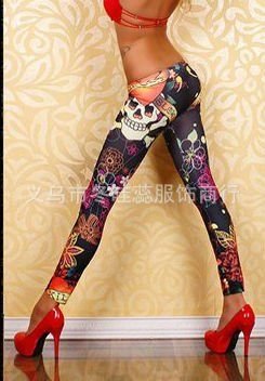 Legging FLORAL SKELETO