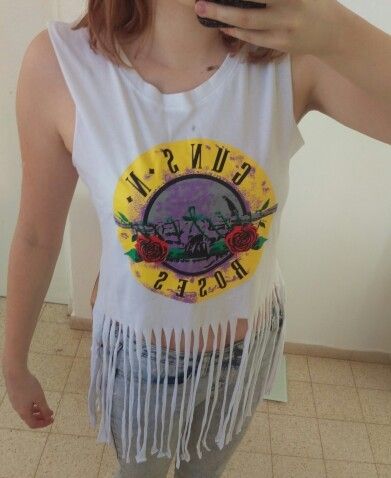 Blusa Cropped Guns N Roses